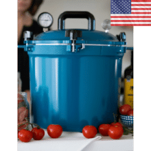 All American 21 Qt Pressure Canner in Color Berry Blue (Model 921)