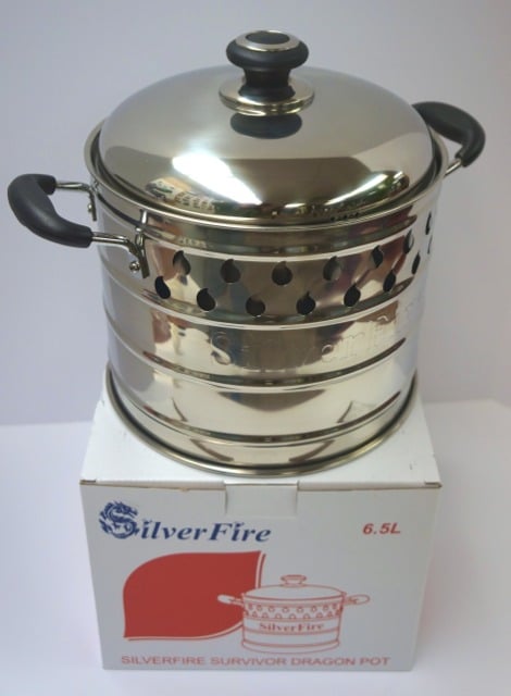 Download Silverfire Stainless Steel Double Layered Dragon Pot Practical Preppers