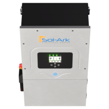 Sol-Ark 12K 120/240/208V Hybrid Solar Inverter (All-In-One), Pre-Wired, Outdoor Rated, Grid-tied, Off-Grid, or 48V battery backup