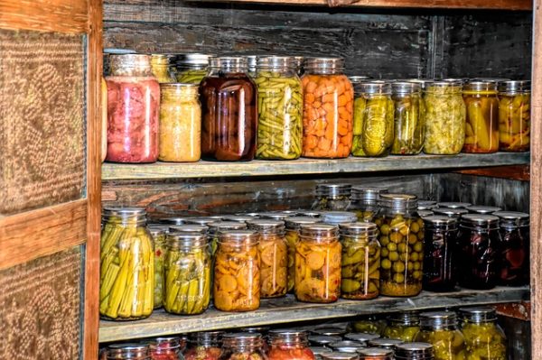 Food storage plan in action