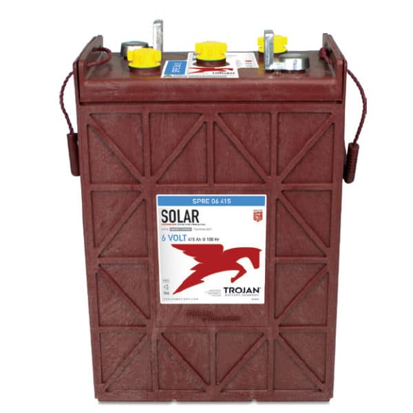 Trojan SPRE 06 415 - Solar Premium Flooded Battery (6V 415 Ah)