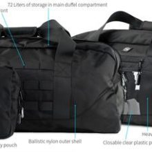 The Mission Darkness™ X2 Faraday Duffel Bag
