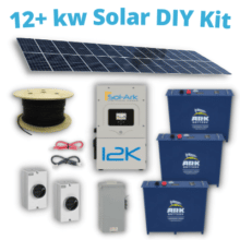 12+ kW DIY Solar Kit | Sol-Ark 12k and Sinclair Ground Mount