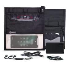 Mission Darkness™ Neolok Faraday Bag for Phones with Battery Kit