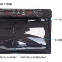 Mission Darkness™ Neolok Faraday Bag for Phones with Battery Kit