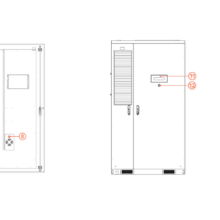 AES 210HV Outdoor Energy Storage Cabinet