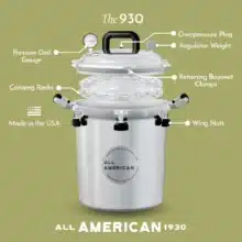 All American 30 QT Pressure Canner (Model 930)